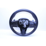 2021 Chrysler 300 Black Leather Steering Wheel 6JX172X9AB OEM Used