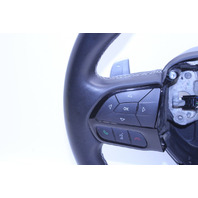 2021 Chrysler 300 Black Leather Steering Wheel 6JX172X9AB OEM Used