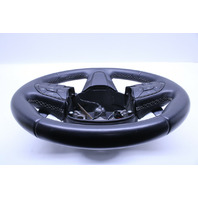 2021 Chrysler 300 Black Leather Steering Wheel 6JX172X9AB OEM Used