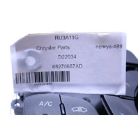2015-2017 Chrysler 200 AC Heater Climate Control Unit 68270687AA OEM Used