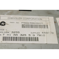 2006 Chrysler 300 Radio Stereo Navigation Radio CD Player REC - 56038646 OEM