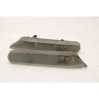 1997-2004 Porsche 911 Boxster Marker Signal Light Lamp Clear Set OEM