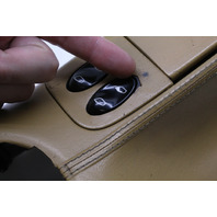 1999-2004 Porsche 911 Boxster Center Console Beige Leather OEM