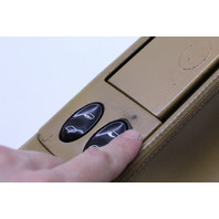 1999-2004 Porsche 911 Boxster Center Console Beige Leather OEM