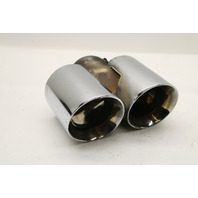 2005-2012 Porsche Boxster Cayman 987 Exhaust Muffler Tip Pipe Dual Outlet OEM