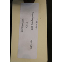 1999-2001 Porsche 911 996 Front Bumper Lower Air Inlet Grille OEM 99650555302