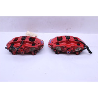 2012-2019 Porsche 911 991 Rear Brake Calipers Brembo Pair Red OEM Used