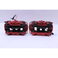 2012-2019 Porsche 911 991 Rear Brake Calipers Brembo Pair Red OEM Used