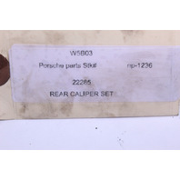 2012-2019 Porsche 911 991 Rear Brake Calipers Brembo Pair Red OEM Used