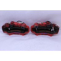 2012-2016 Porsche 911 991 Front Brake Calipers Brembo Set Pair Red OEM