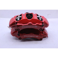 2012-2016 Porsche 911 991 Front Brake Calipers Brembo Set Pair Red OEM