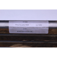 1997-2004 Porsche Boxster Stainless Steel Door Sill Trim Left OEM