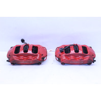 2010-2016 Porsche Panamera Gts Rear Brake Caliper Right Left Pair Set Brembo - 97035242322 OEM