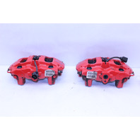 2010-2016 Porsche Panamera Gts Rear Brake Caliper Right Left Pair Set Brembo - 97035242322 OEM