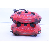 2010-2016 Porsche Panamera Gts Rear Brake Caliper Right Left Pair Set Brembo - 97035242322 OEM
