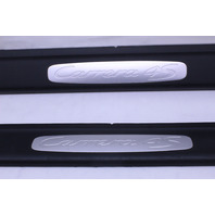 2006 2007 2008 Porsche 911 997 Door Sill Entry Molding "Carrera 4S" Pair - 99755130310 OEM