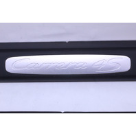 2006 2007 2008 Porsche 911 997 Door Sill Entry Molding "Carrera 4S" Pair - 99755130310 OEM