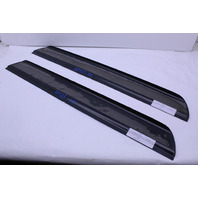 2006 2007 2008 Porsche 911 997 Door Sill Entry Molding "Carrera 4S" Pair - 99755130310 OEM