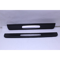 2006 2007 2008 Porsche 911 997 Door Sill Entry Molding "Carrera 4S" Pair - 99755130310 OEM