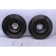 2010-2016 Porsche Panamera Rear Brake Rotor Pair Rotors Right Left - 298615601A OEM