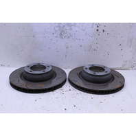 2010-2016 Porsche Panamera Rear Brake Rotor Pair Rotors Right Left - 298615601A OEM