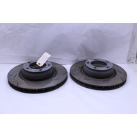 2010-2016 Porsche Panamera Rear Brake Rotor Pair Rotors Right Left - 298615601A OEM