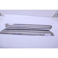 2005-2008 Porsche 911 997 Door Sill Entry Molding "Carrera S" Pair Stainless - 99755198107 OEM