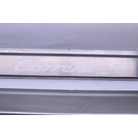2005-2008 Porsche 911 997 Door Sill Entry Molding "Carrera S" Pair Stainless - 99755198107 OEM