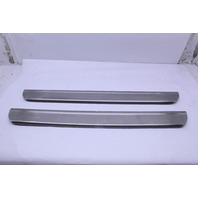 2005-2008 Porsche 911 997 Door Sill Entry Molding "Carrera S" Pair Stainless - 99755198107 OEM