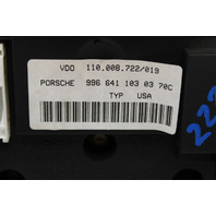 1999 Porsche 911 996 Speedometer Instrument Cluster OEM
