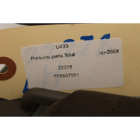 2011 2012 2013 2014 Porsche Cayenne Sun Visor Left Alcantara - 7P5857551 OEM