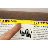 2011 2012 2013 2014 Porsche Cayenne Sun Visor Left Alcantara - 7P5857551 OEM