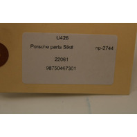 2005-2012 Porsche Boxster Cayman 987 Rear Heat Shield Left Driver OEM