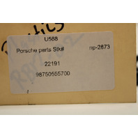 2009 2010 2011 2012 Porsche Boxster Front Bumper Air Guide Lower Left Driver - 98750555700 OEM