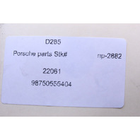 2009-2012 Porsche Boxster Front Bumper Grille Right OEM