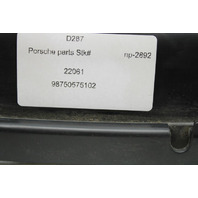 2009-2012 Porsche Boxster Front Bumper Center Air Duct OEM