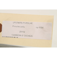 2009-2012 Porsche 911 997.2 Engine Lid Bare Arctic Silver OEM