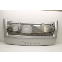 2009-2012 Porsche 911 997.2 Engine Lid Bare Arctic Silver OEM