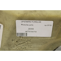 2006-2012 Porsche Cayman 987 Trunk Compartment Carpet Liner Trim Black OEM