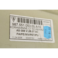 2006-2012 Porsche Cayman 987 Rear Trunk Compartment Carpet Liner Trim OEM