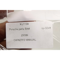 2006 Porsche 911 997 Owner Manual Case
