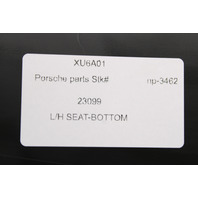 2005-2012 Porsche 911 997 Coupe Rear Seat Cushion Left Leatherette Stone Grey OEM