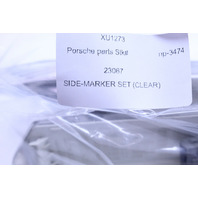 2005-2008 Porsche 911 997 Boxster Cayman 987 Side Marker Lights Pair Clear Pair OEM