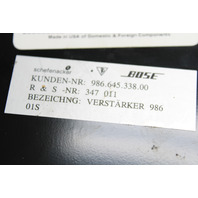 2002 Porsche Boxster Amp Amplifier BOSE OEM