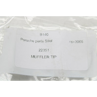 1997 1998 1999 Porsche Boxster 2.5 Muffler Exhaust Tip Eisenmann - EP9110 OEM