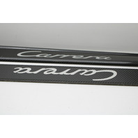 1999-2004 Porsche 911 996 Door Sill Trim Plate Carbon Fiber OEM