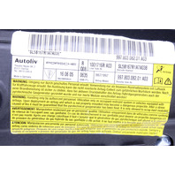 2005-2012 Porsche 911 997 Boxster Cayman 987 Right Seat Airbag Black OEM Used