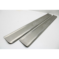 1997-2004 Porsche Boxster Stainless Steel Door Sill Trim Right Left Pair OEM