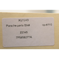 2011-2018 Porsche Cayenne Speedometer Dash Cover Trim Leather Beige OEM