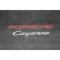 2003-2010 Porsche Cayenne Logo Trunk Carpet Floor Mat OEM